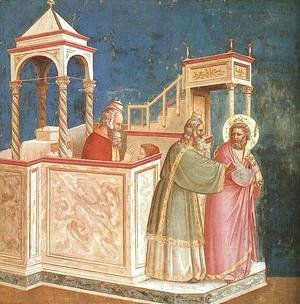 Giotto Di Bondone - Expulsion of Joachim from the Temple