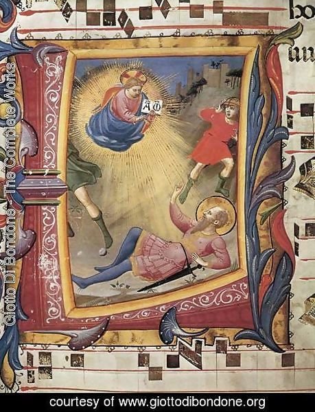 Giotto Di Bondone - Conversion of St Paul