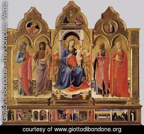 Giotto Di Bondone - Cortona Polyptych