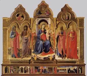 Giotto Di Bondone - Cortona Polyptych