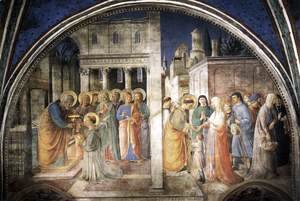 Giotto Di Bondone - Lunette of the west wall