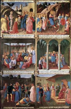Giotto Di Bondone - Paintings for the Armadio degli Argenti