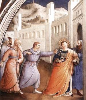 St Stephen Being Led to his Martyrdom