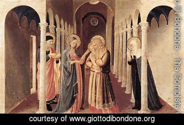 Giotto Di Bondone - The Presentation of Christ in the Temple