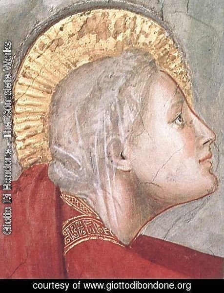 Giotto Di Bondone - Scenes from the Life of Mary Magdalene Noli me tangere (detail) 2