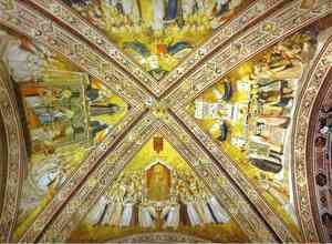 Giotto Di Bondone - Crossing Vault 1316-19