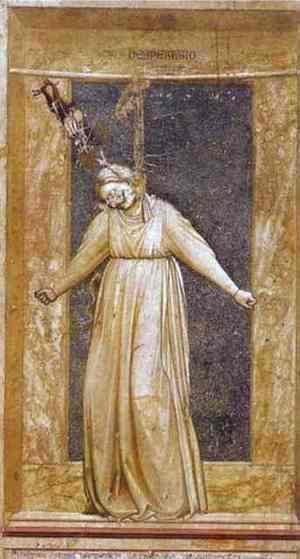 Giotto Di Bondone - Despair 1302-1305