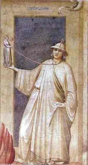 Giotto Di Bondone - Idolatry 1302-1305