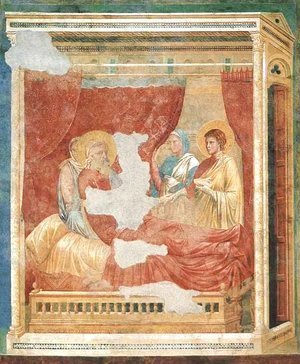 Giotto Di Bondone - Isaac Blessing Jacob