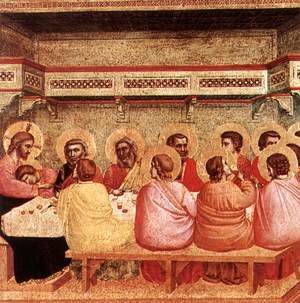 Giotto Di Bondone - Last Supper 1320-25