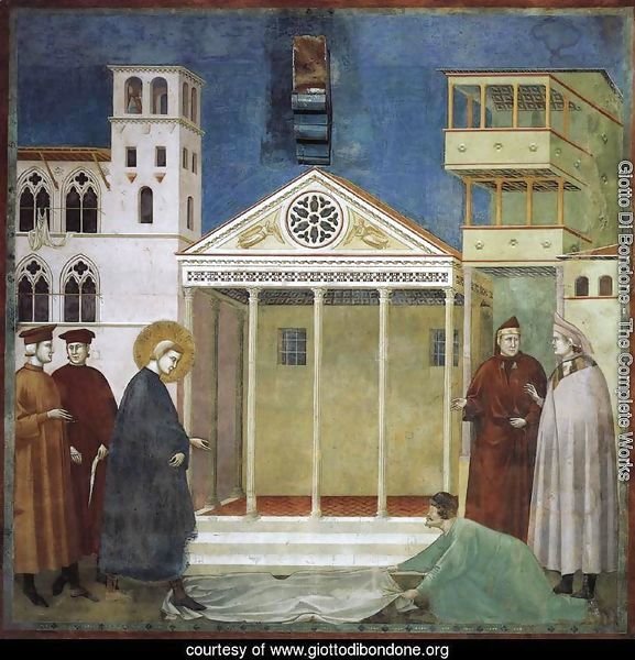 Legend of St Francis- 1. Homage of a Simple Man 1300