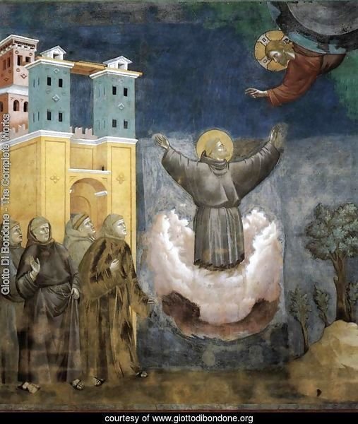 Legend of St Francis- 12. Ecstasy of St Francis 1297-1300