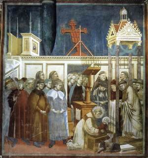 Legend of St Francis- 13. Institution of the Crib at Greccio 1297-1300