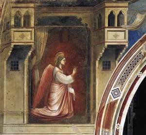 Giotto Di Bondone - No. 14 Annunciation- The Angel Gabriel Sent by God 1306