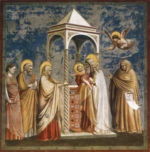 No. 19 Scenes from the Life of Christ- 3. Presentation of Christ at the Temple 1304