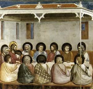 No. 29 Scenes from the Life of Christ- 13. Last Supper 1304-06