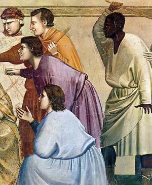 No. 33 Scenes from the Life of Christ- 17. The Flagellation (detail) 1304-06