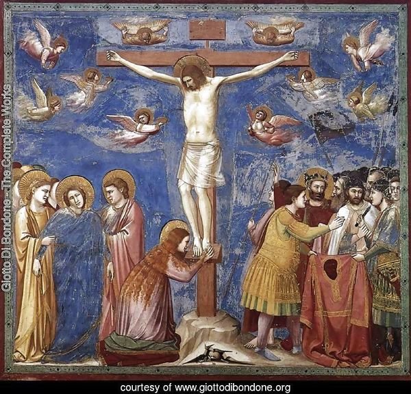 No. 35 Scenes from the Life of Christ- 19. Crucifixion 1304-06