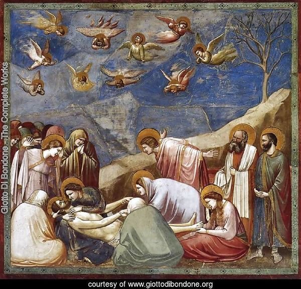 No. 36 Scenes from the Life of Christ- 20. Lamentation (The Mourning of Christ) 1304-06