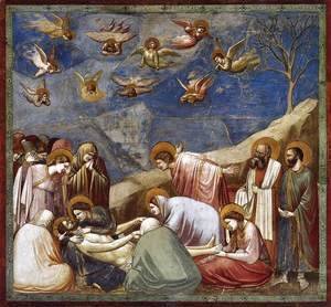 Giotto Di Bondone - No. 36 Scenes from the Life of Christ- 20. Lamentation (The Mourning of Christ) 1304-06