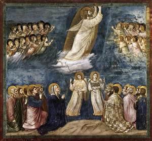 Giotto Di Bondone - No. 38 Scenes from the Life of Christ- 22. Ascension 1304-06