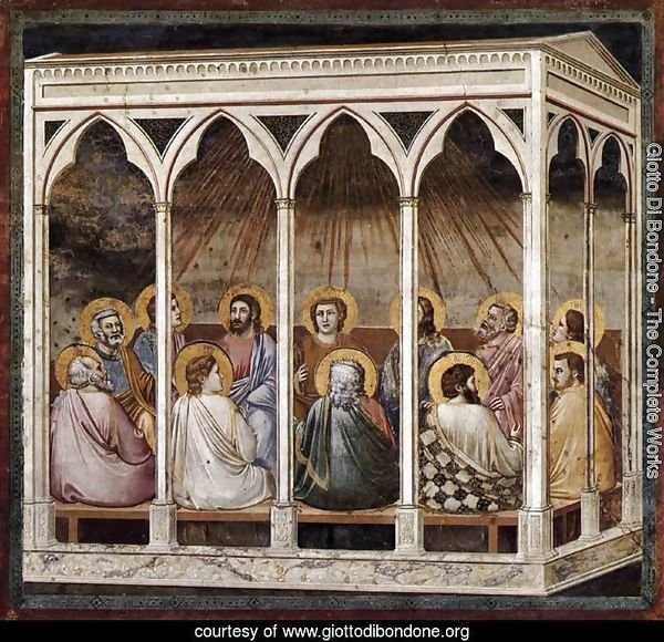 No. 39 Scenes from the Life of Christ- 23. Pentecost 1304-06