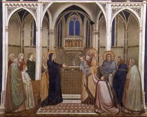 Giotto Di Bondone - Presentation of Christ in the Temple 1310s