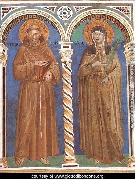 Saint Francis and Saint Clare 1279-1300
