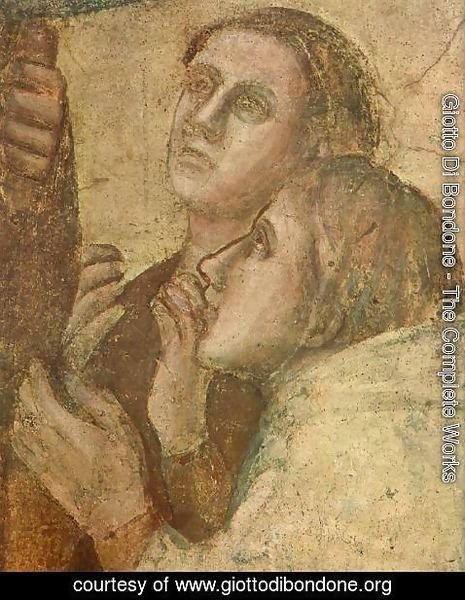 Giotto Di Bondone - Scenes from the Life of St John the Evangelist- 2. Raising of Drusiana (detail 2) 1320