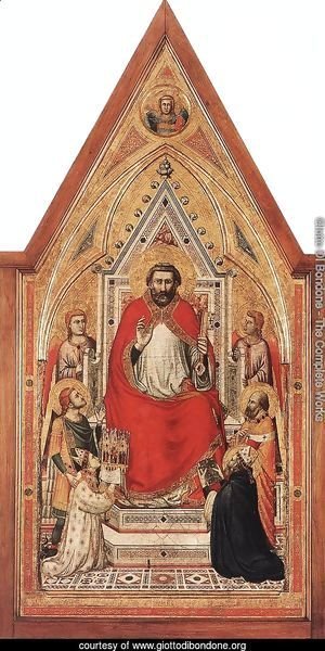The Stefaneschi Triptych- St Peter Enthroned c. 1330