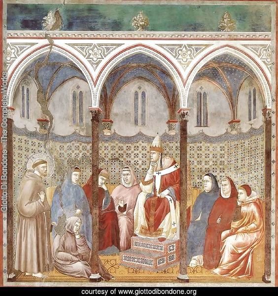Sermon before Honorius III (Predica davanti a Onorio III)