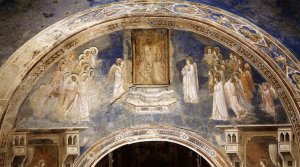 God Sends Gabriel to the Virgin