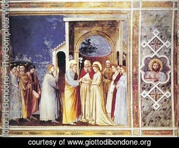 Giotto Di Bondone - Marriage of the Virgin