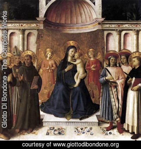Giotto Di Bondone - Bosco ai Frati Altarpiece