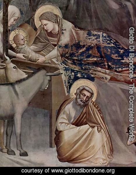 Giotto Di Bondone - Christ's birth