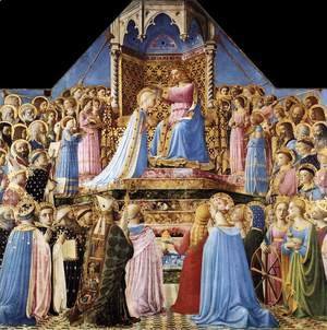 Giotto Di Bondone - Coronation of the Virgin 2