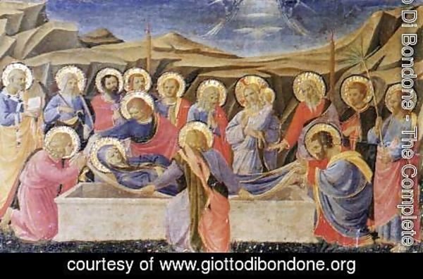 Giotto Di Bondone - Death of the Virgin