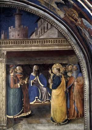 Giotto Di Bondone - Dispute before Sanhedrin