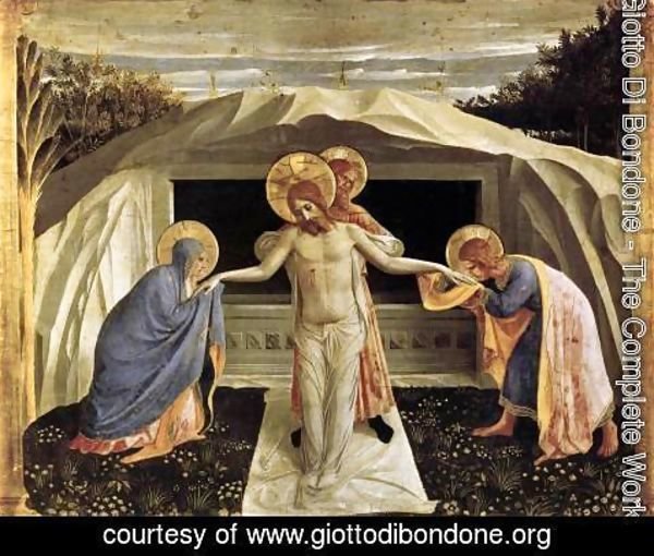 Giotto Di Bondone - Entombment