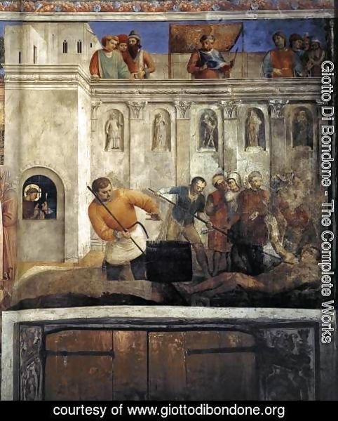 Giotto Di Bondone - Martyrdom of St Lawrence