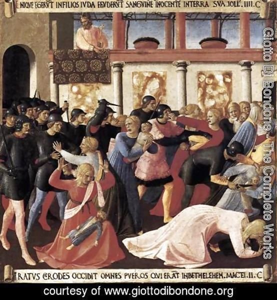 Giotto Di Bondone - Massacre of the Innocents