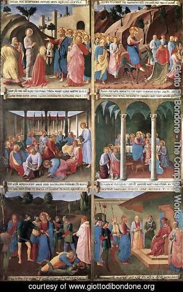 Giotto Di Bondone - Paintings for the Armadio degli Argenti