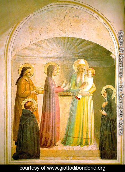 Giotto Di Bondone - Presentation of Jesus in the Temple