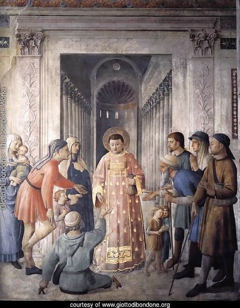 St Lawrence Distributing Alms