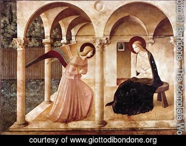 Giotto Di Bondone - The Annunciation 3