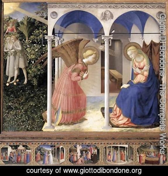 Giotto Di Bondone - The Annunciation