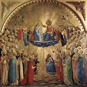 Giotto Di Bondone - The Coronation of the Virgin