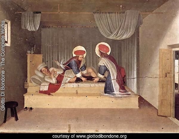 The Healing of Justinian by Saint Cosmas and Saint Damian