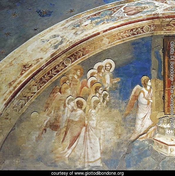 No. 13 God Sends Gabriel to the Virgin (detail)