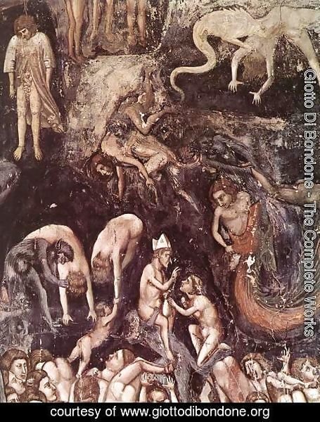 Giotto Di Bondone - Last Judgment (detail) 2